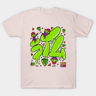 L1M0N Graffiti 6AT0W3AR Anniversary Tee T-Shirt